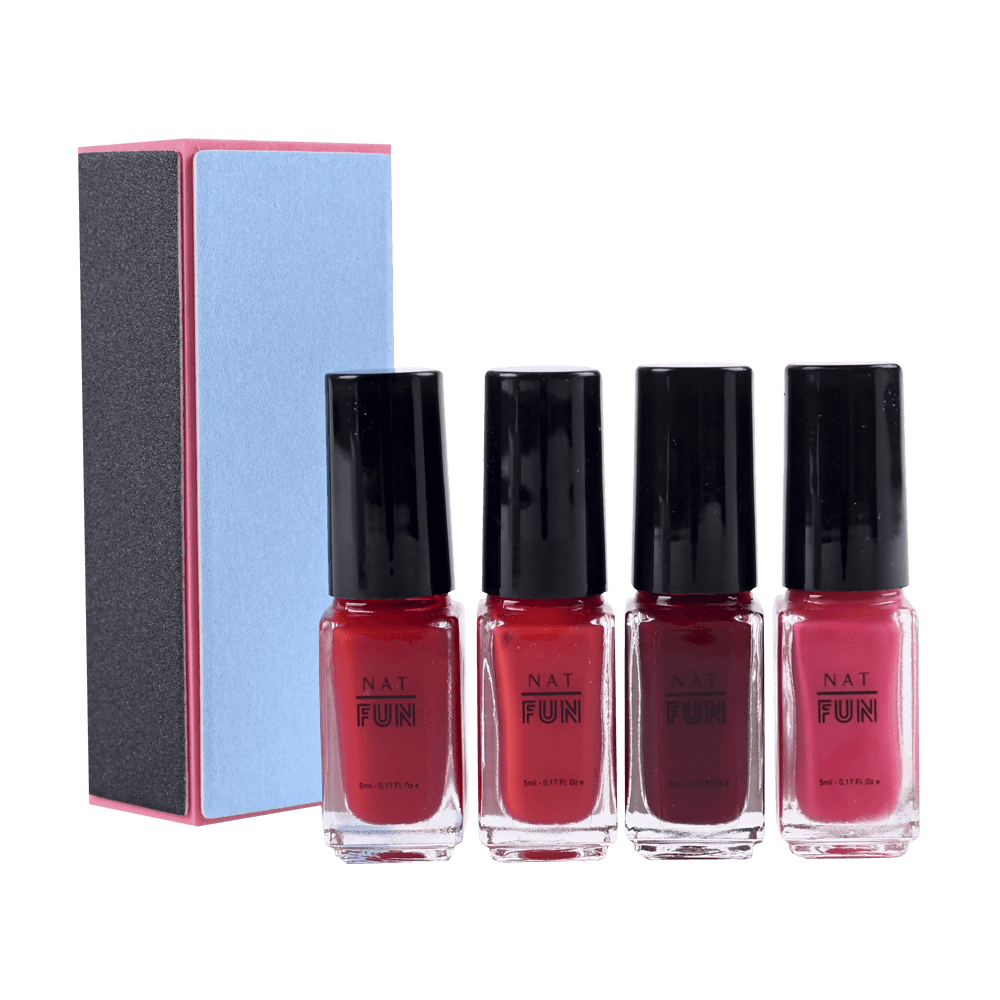 Pack Passionate II Nat Fun Set de esmaltes de uña