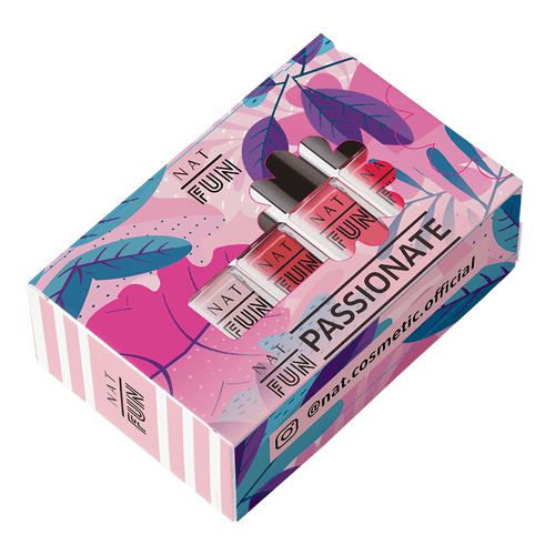 Pack Passionate II Nat Fun Set de esmaltes de uña