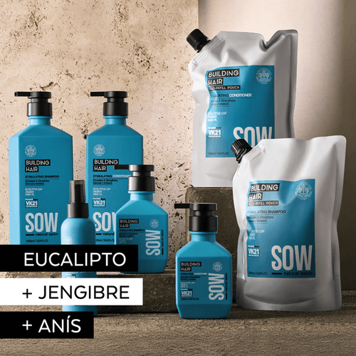 Building Hair - Stimulating Conditioner Refill 1000ml